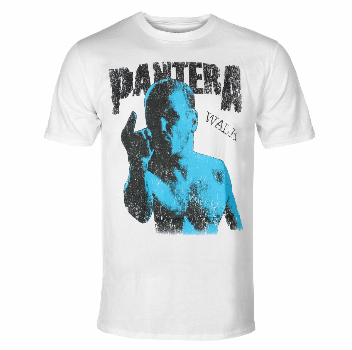 Street Fashion Shanghai - Pantera Walk Distressed Pattern Printing Summer