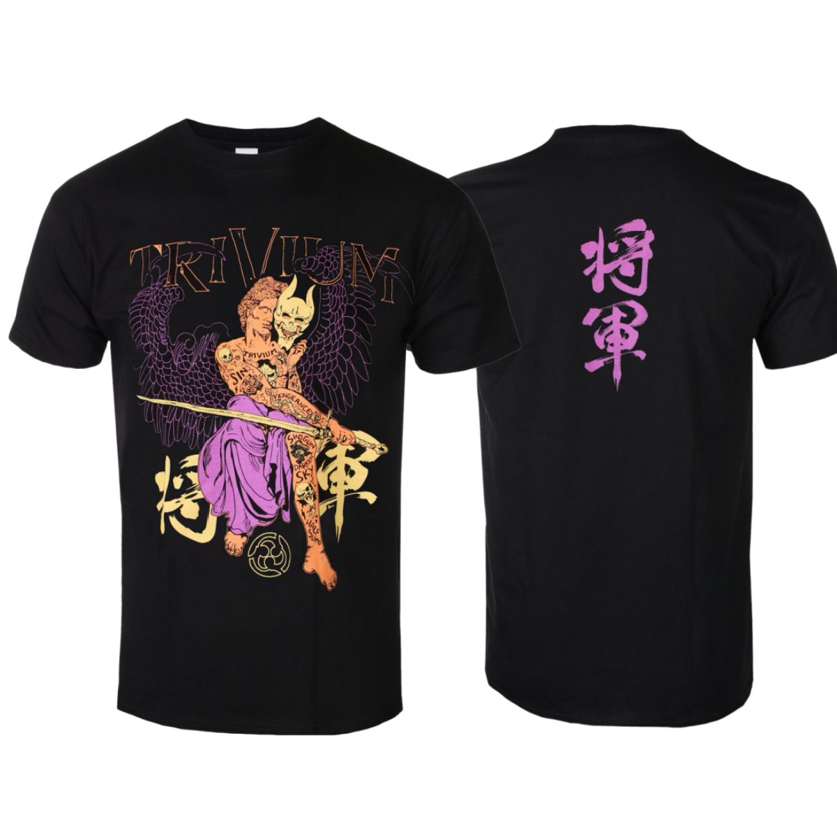 Street Fashion Shanghai - Trivium Kanji Artistic Patterns Summer Fashion
