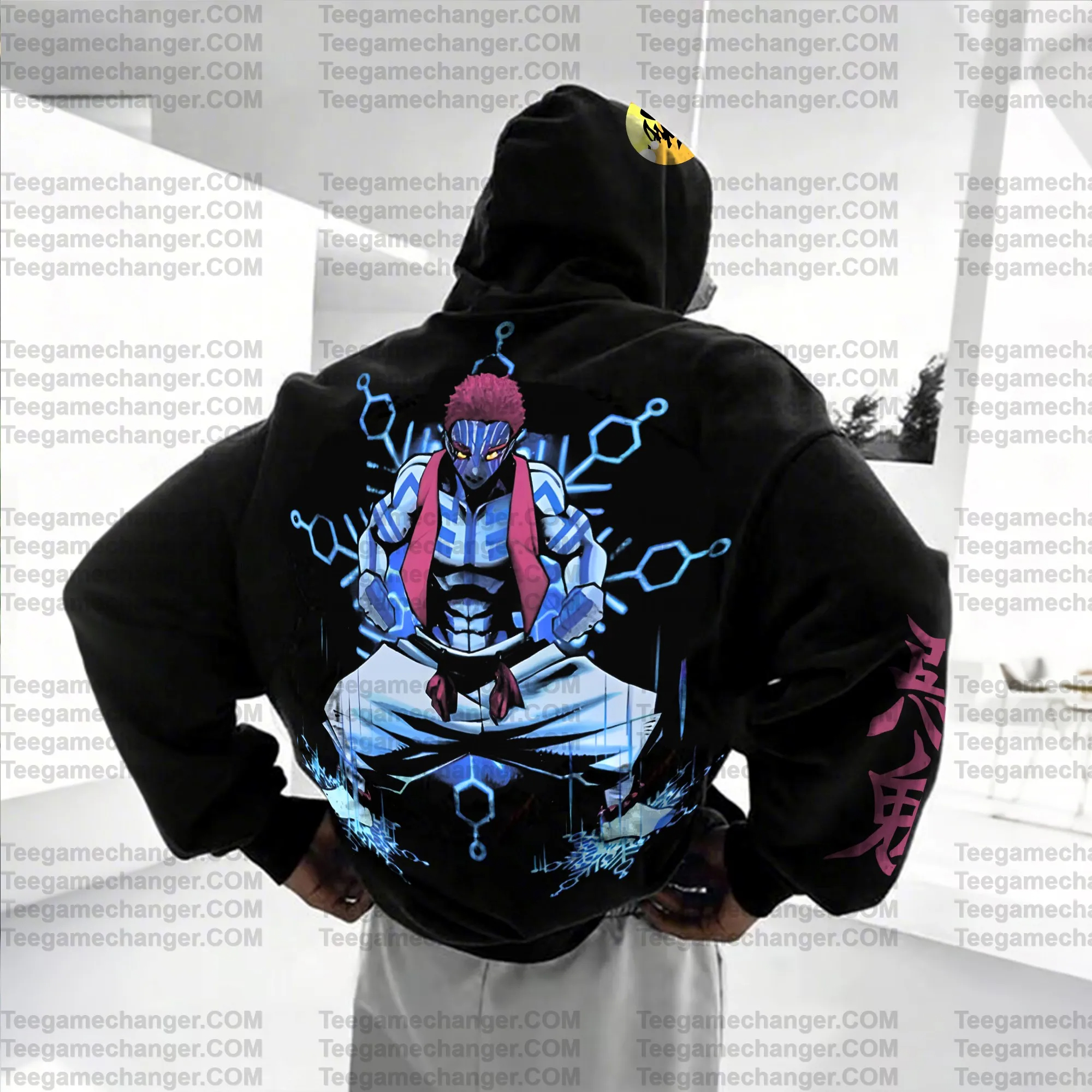 Street Fashion Japan 2025 - Demon Slayer Anime Hoodie 2025 Autumn