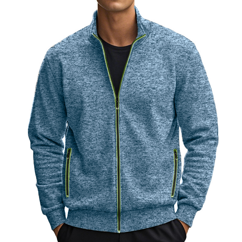 Mens Stand Collar Sweatshirt C - Street Fashion Game 리뷰 및 가격
