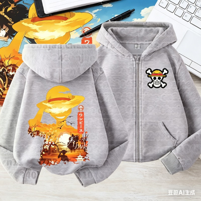 Unisex One Piece Luffy Hoodie  - Graphic Hoodie Streetwear 리뷰 및 가격