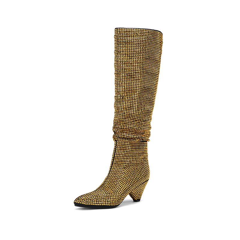 Fashion Spike Heels Crystal Lo - Street Fashion Lady 리뷰 및 가격