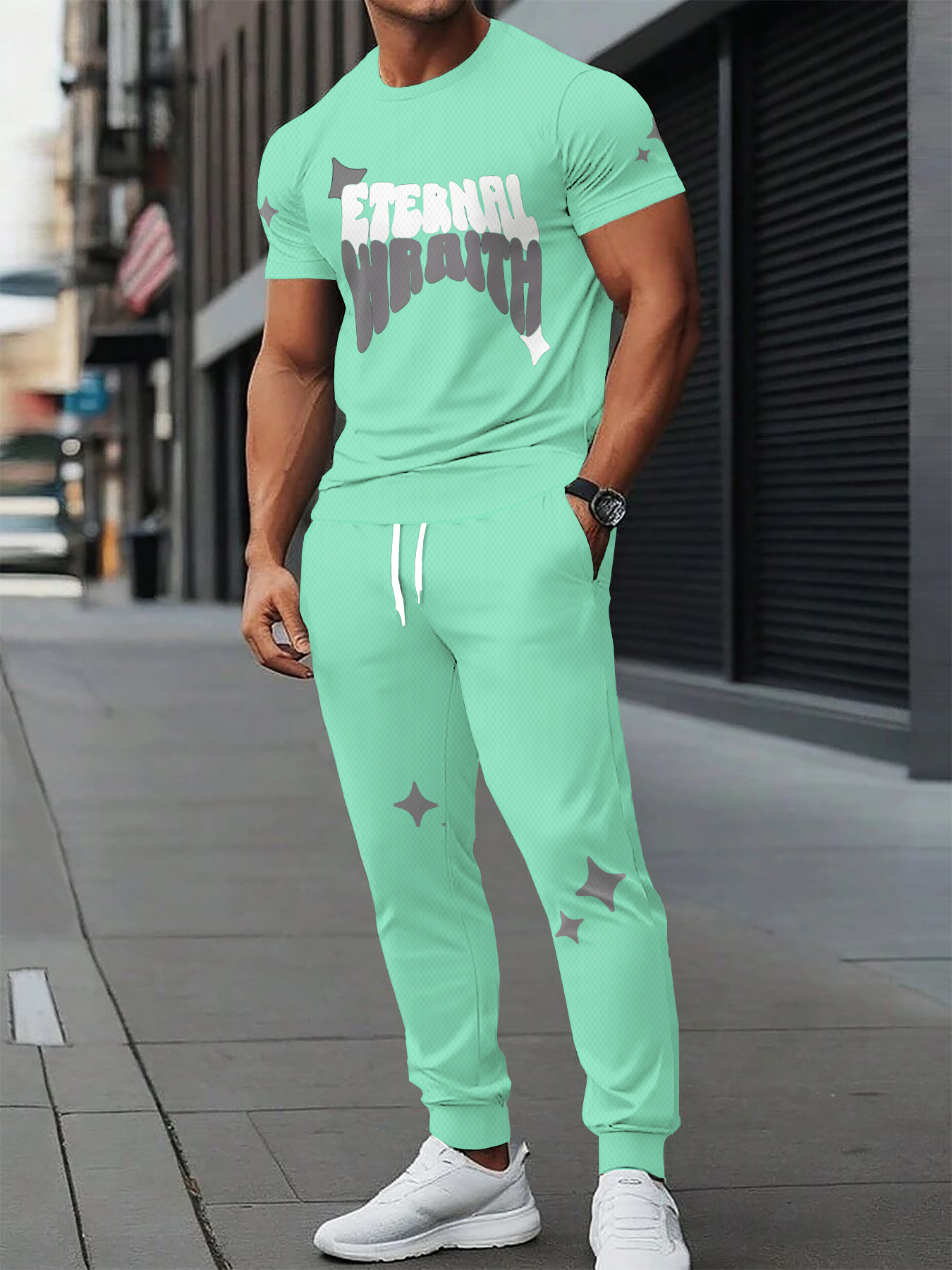 2026 Summer New Men's Short-Sl - Street Fashion Summer 2026 리뷰 및 가격