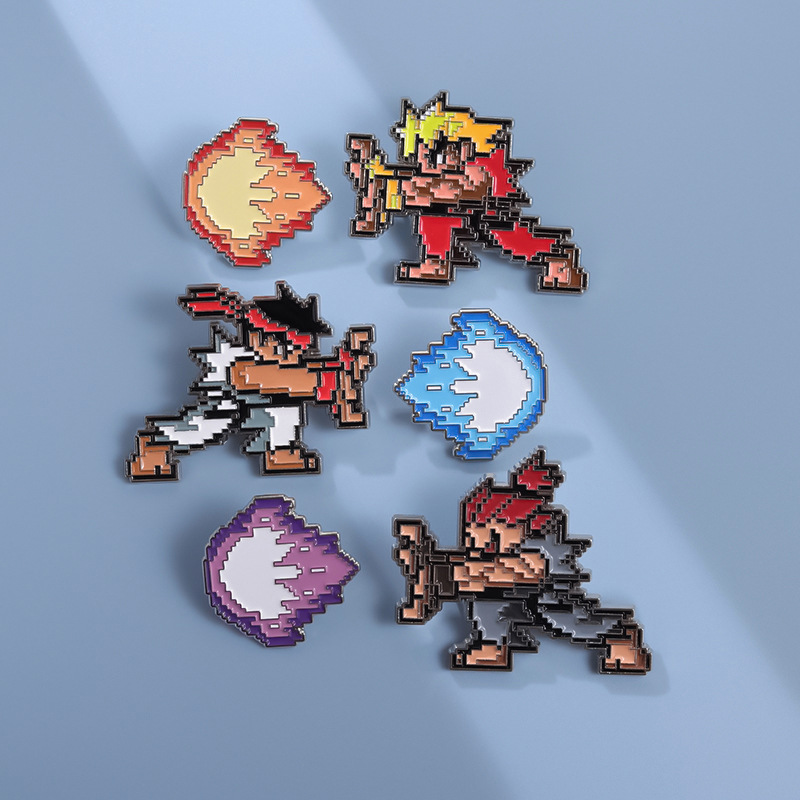 Street Fighter Game Pins Carto - Street Fashion Game 리뷰 및 가격