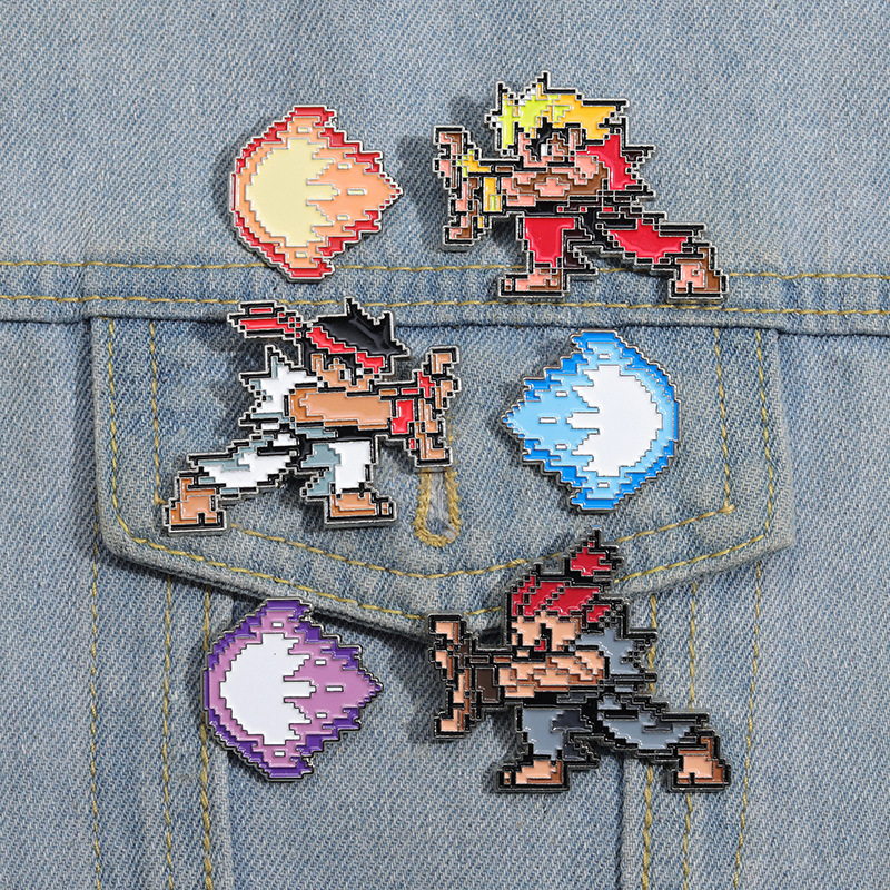 Street Fighter Game Pins Carto - Street Fashion Game 리뷰 및 가격