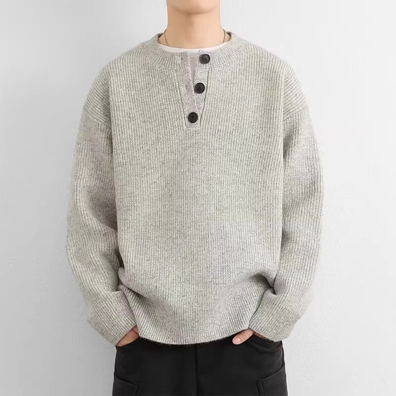 Fur Collar Pullovers Anime Rab - Street Fashion In London 리뷰 및 가격