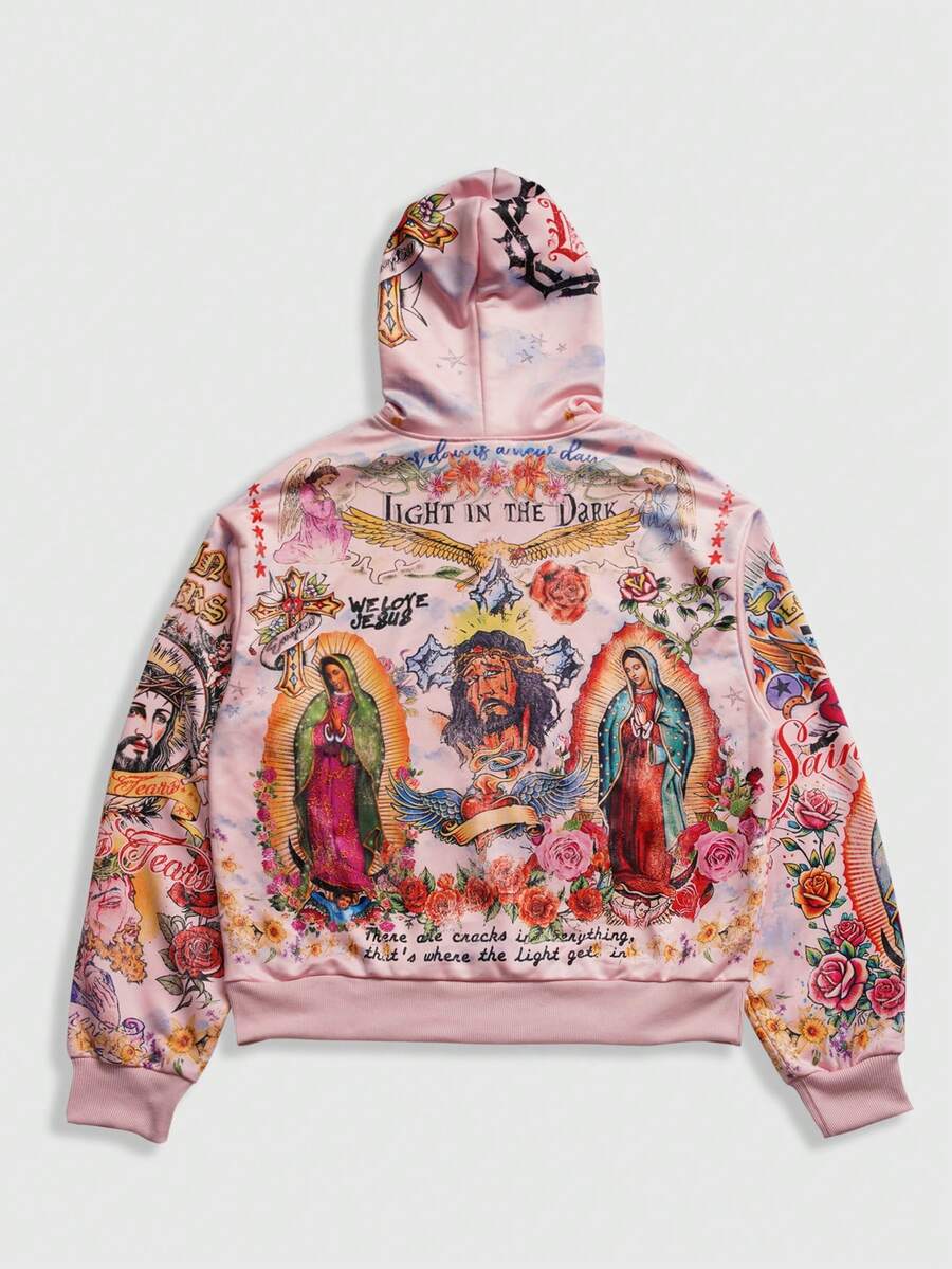Men's Streetwear Graphic Print - Graphic Hoodie Streetwear 리뷰 및 가격