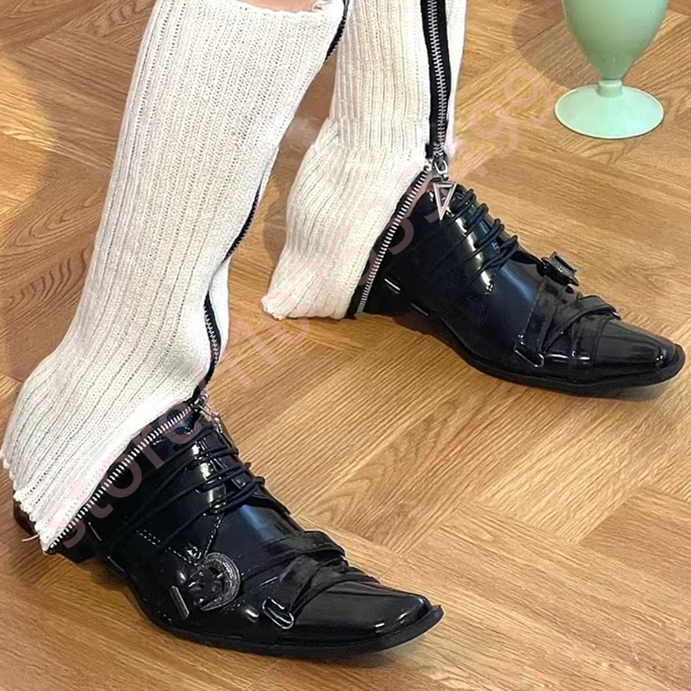 Black Pointed Toe Women's Thic - Street Fashion Men 2025 리뷰 및 가격