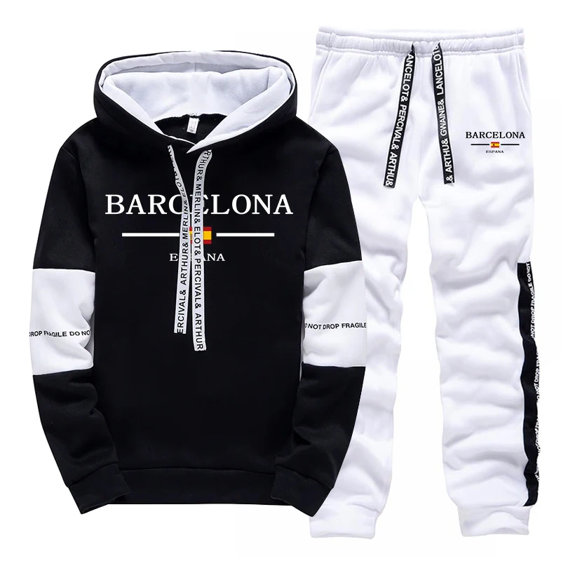 Barcelona Mens Sweatshirt Swea - Street Fashion Barcelona 리뷰 및 가격