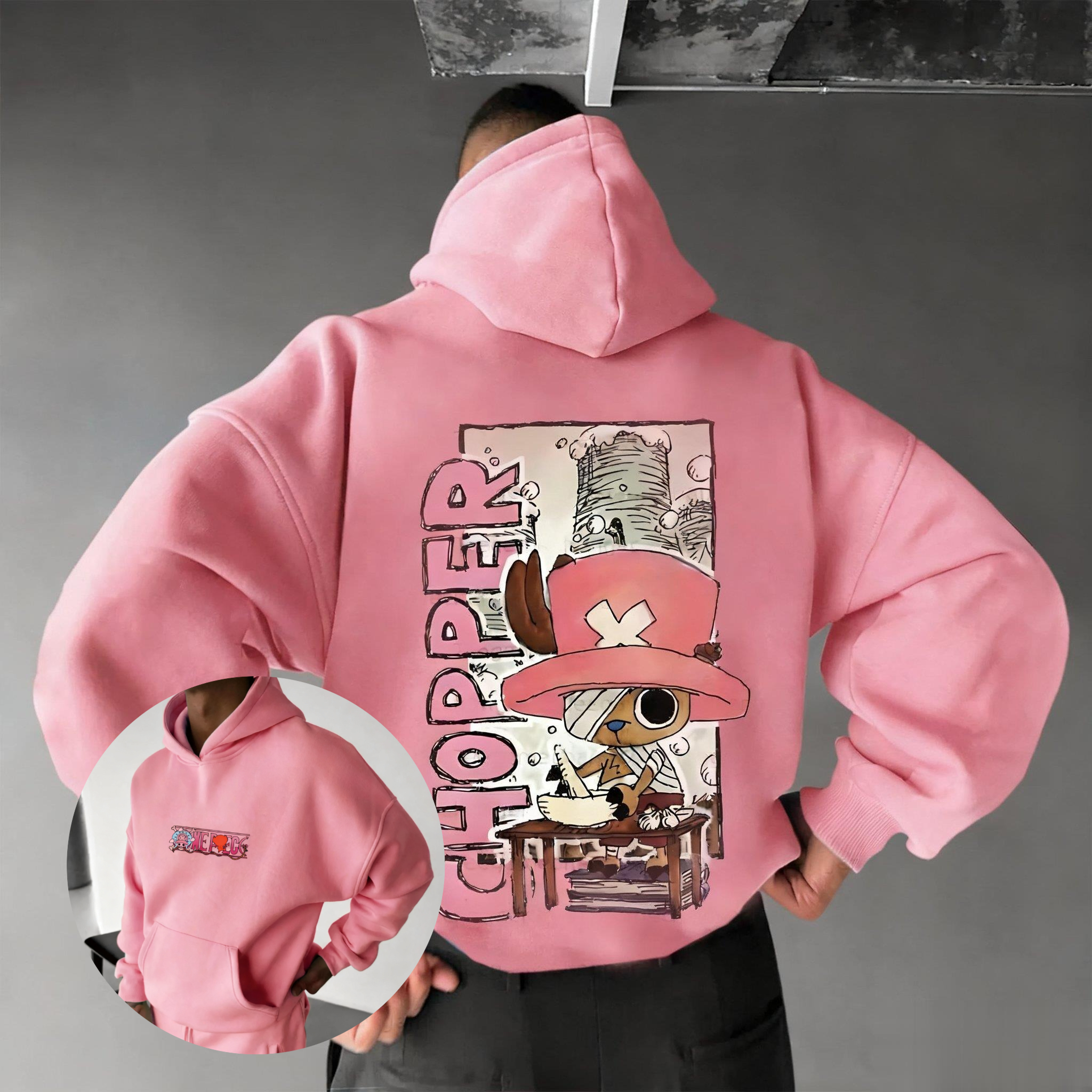 One Piece Chopper Graphic Pull - Graphic Hoodie Streetwear 리뷰 및 가격