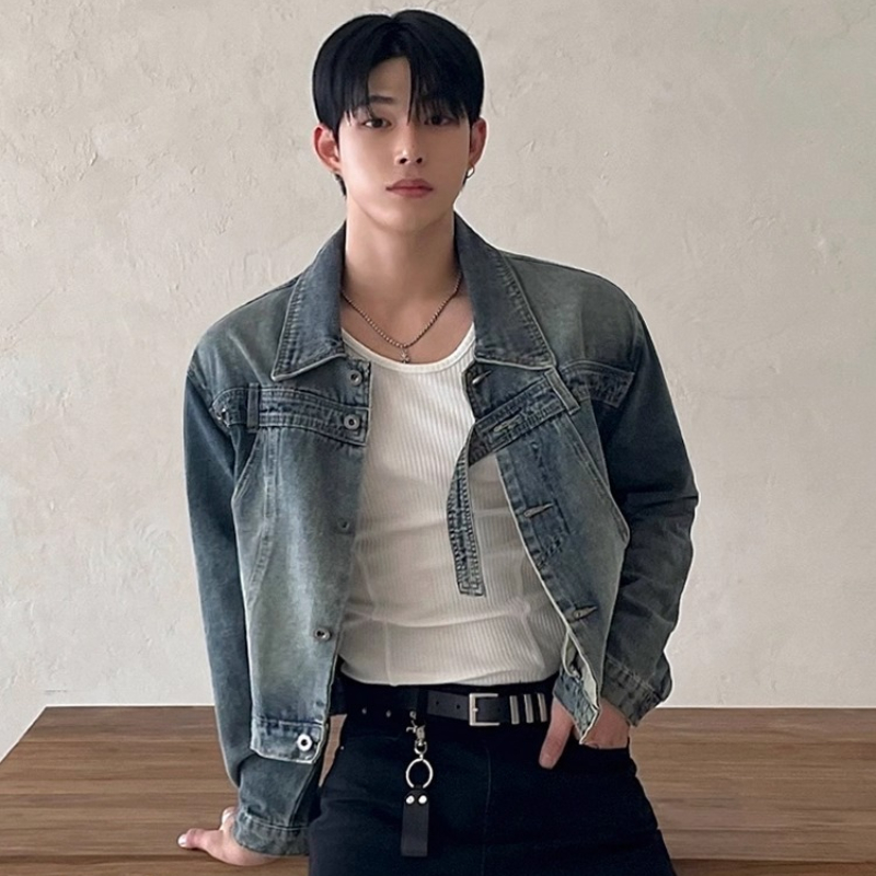 Fashion Retro Denim Jackets Me - Street Fashion Men 2025 리뷰 및 가격