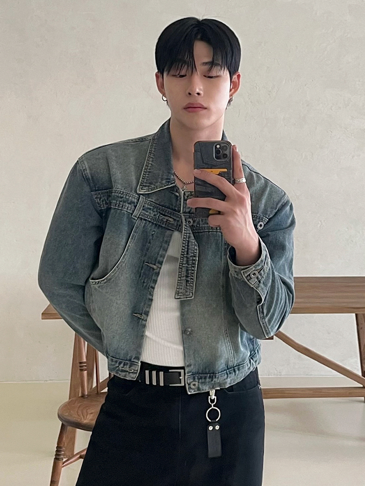 Fashion Retro Denim Jackets Me - Street Fashion Men 2025 리뷰 및 가격
