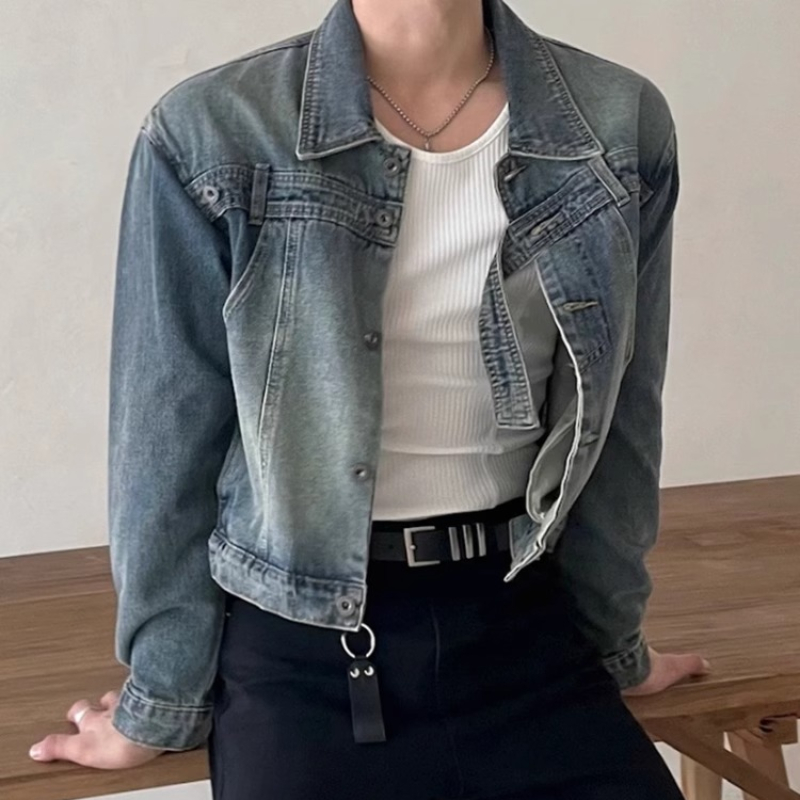 Fashion Retro Denim Jackets Me - Street Fashion Men 2025 리뷰 및 가격