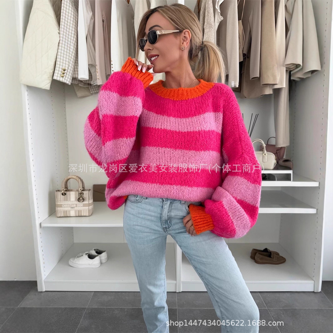 2026 Spring New Women Stripe L - Street Fashion Trends 2026 리뷰 및 가격