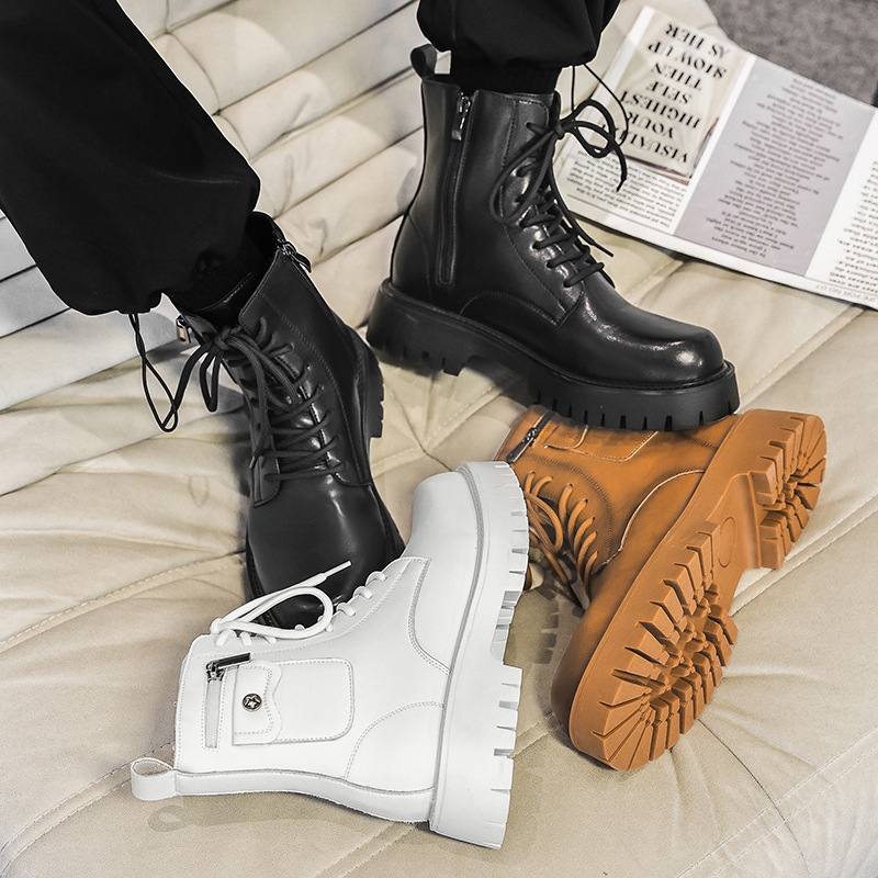 2025 Trend Men Boots Sneakers  - Street Fashion Trends 2025 리뷰 및 가격