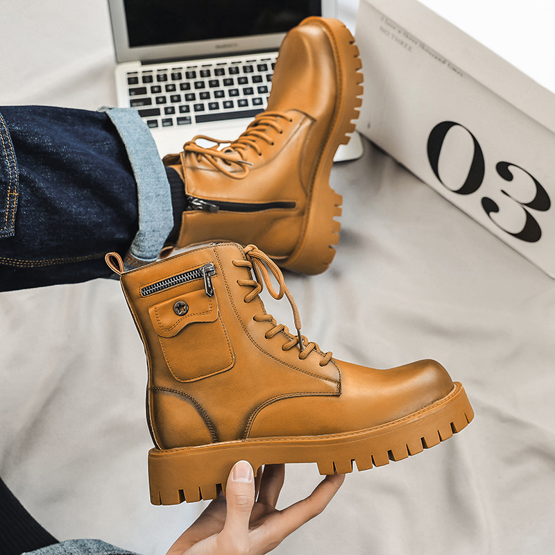 2025 Trend Men Boots Sneakers  - Street Fashion Trends 2025 리뷰 및 가격