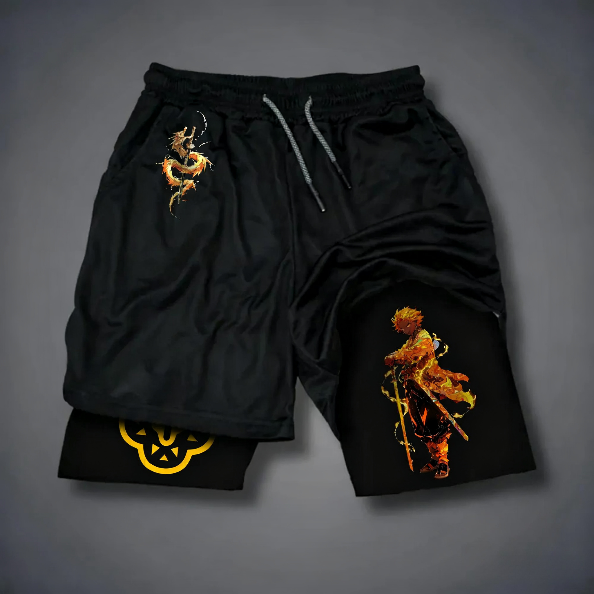 Demon Slayer Anime Printed Dou - Street Fashion Japan 2025 리뷰 및 가격