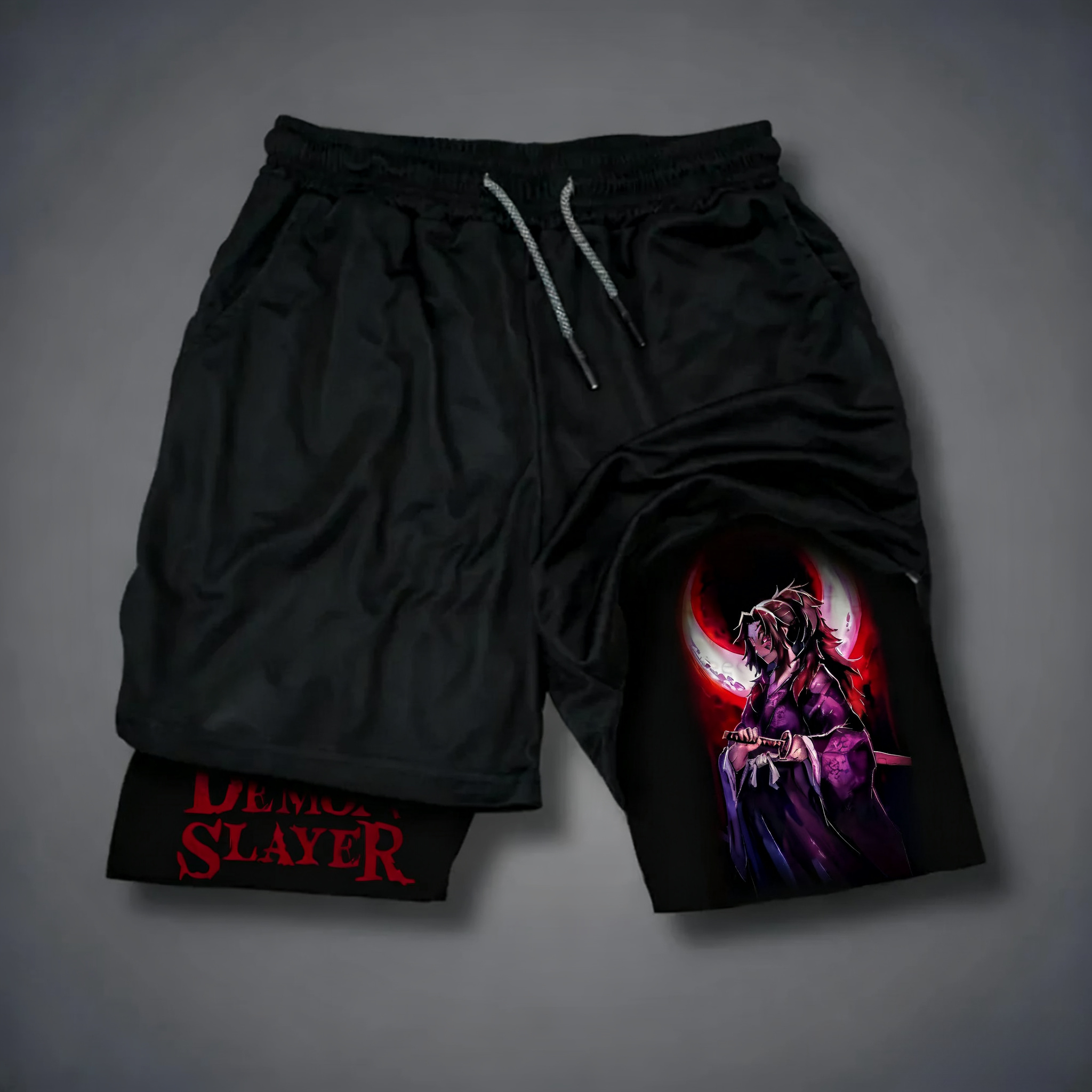 Demon Slayer Anime Printed Dou - Street Fashion Japan 2025 리뷰 및 가격