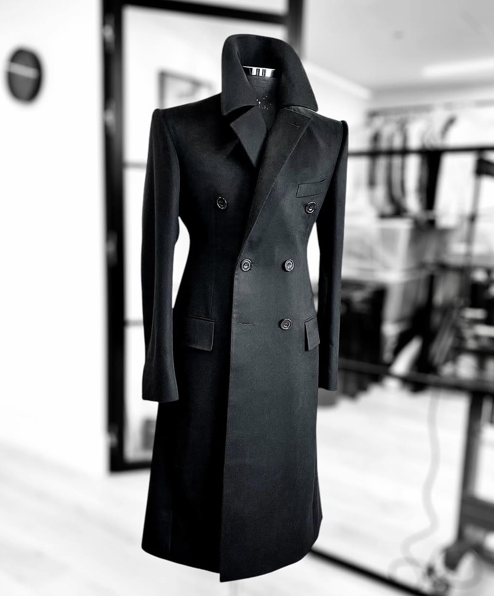 Fashion Woolen Blend Coat Men  - Street Fashion Shanghai 리뷰 및 가격