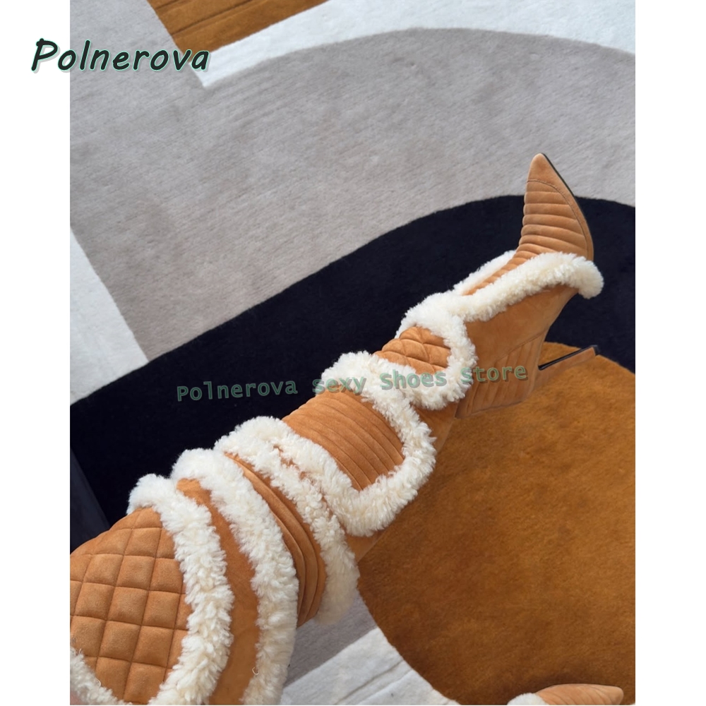 Faux Fur Patchwork Sexy Long B - Street Fashion Trends 2026 리뷰 및 가격