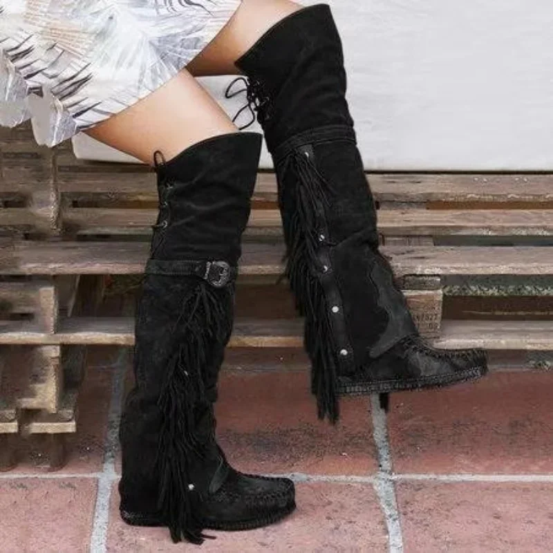 Fashion Bohemia Knee-length Wo - Girl Fashion Street 리뷰 및 가격