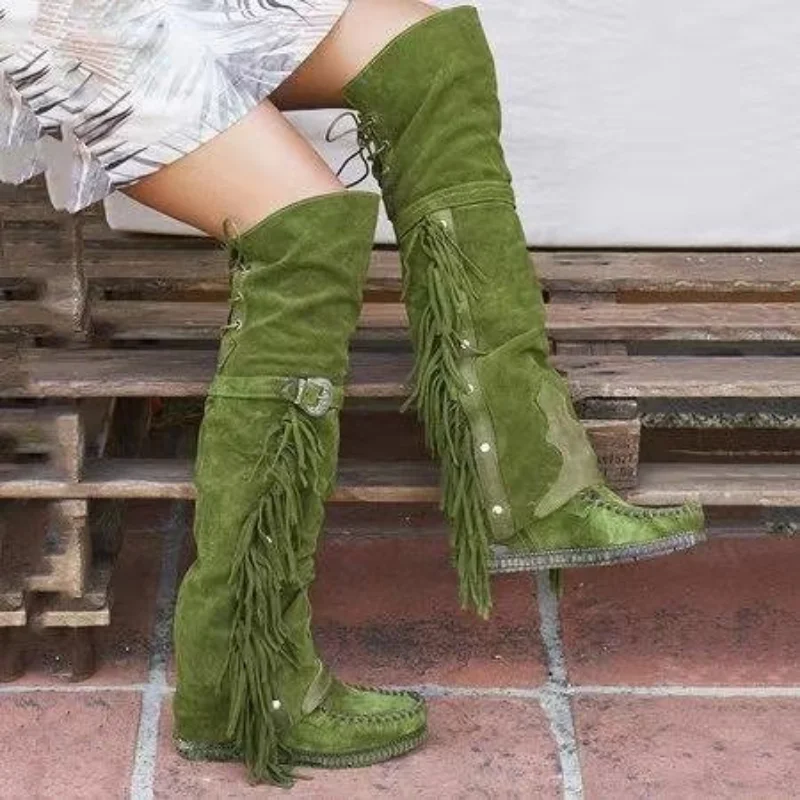 Fashion Bohemia Knee-length Wo - Girl Fashion Street 리뷰 및 가격