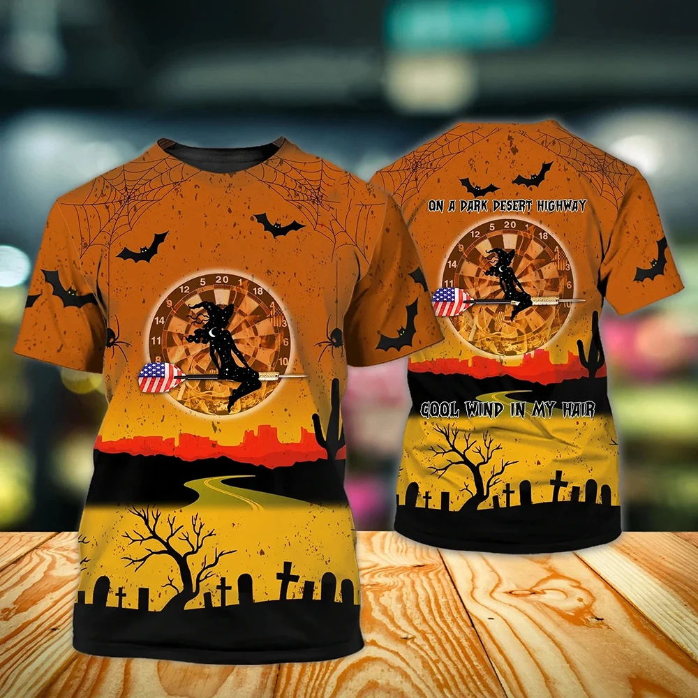 Darts Game 3D Men's T-shirt Fa - Street Fashion Game 리뷰 및 가격
