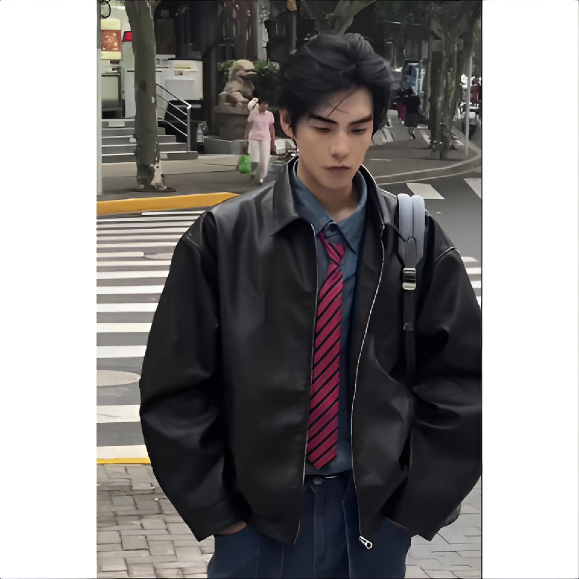 Mens Jacket Man Grey Coats Vic - Street Fashion Events 리뷰 및 가격
