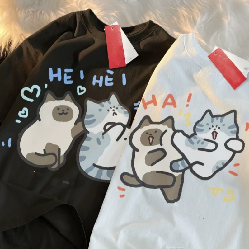 ZAZOMDE 2025 Funny Cat Print H - Street Fashion Japan 2025 리뷰 및 가격
