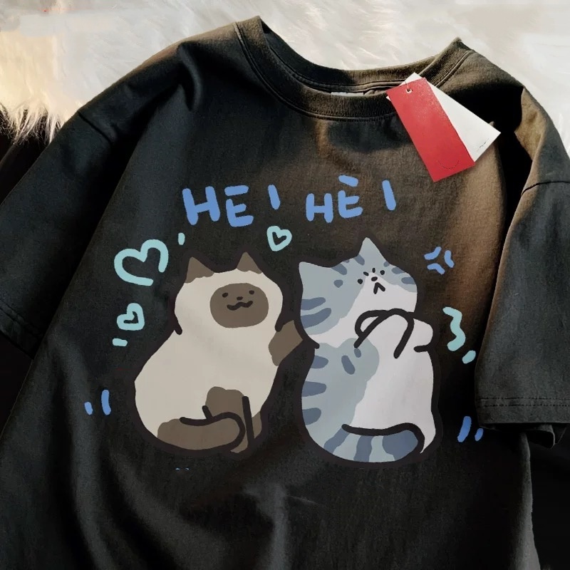 ZAZOMDE 2025 Funny Cat Print H - Street Fashion Japan 2025 리뷰 및 가격