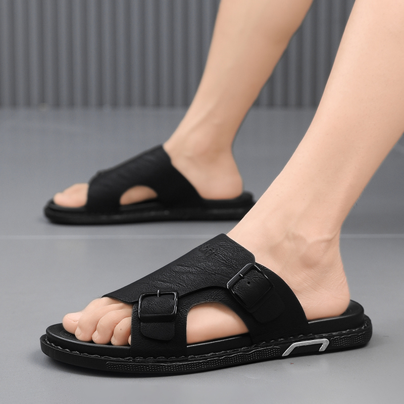 Large Sandals 2025 Summer New  - Street Fashion Men 2025 리뷰 및 가격