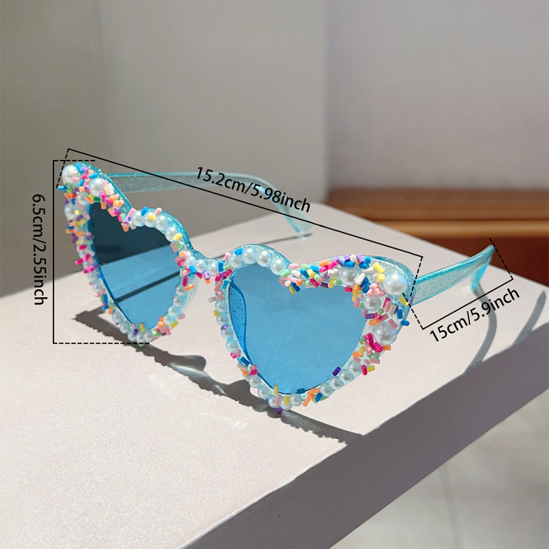 Heart Design Sunglasses Pc Mat - Street Fashion Events 리뷰 및 가격