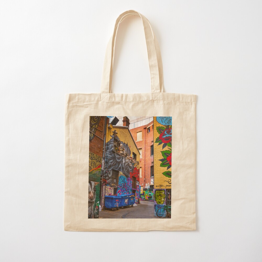 Melbourne Street Art Tote Bag  - Street Fashion Melbourne 리뷰 및 가격