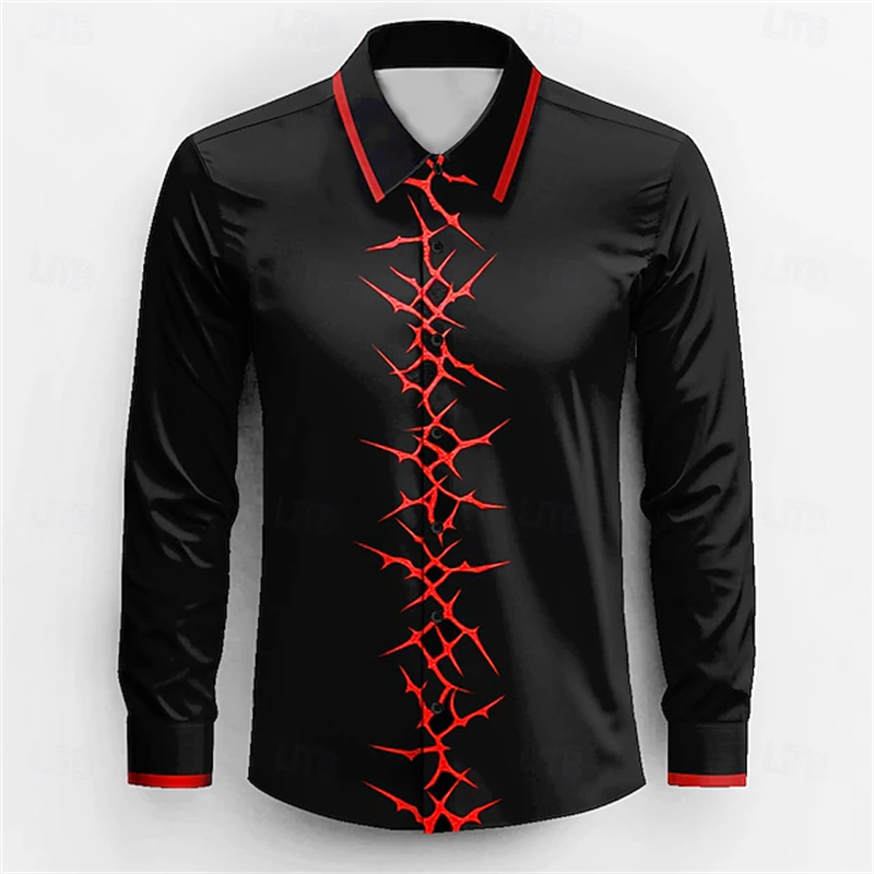 2026 Men's Long Sleeve Shirt C - Street Fashion Events 리뷰 및 가격