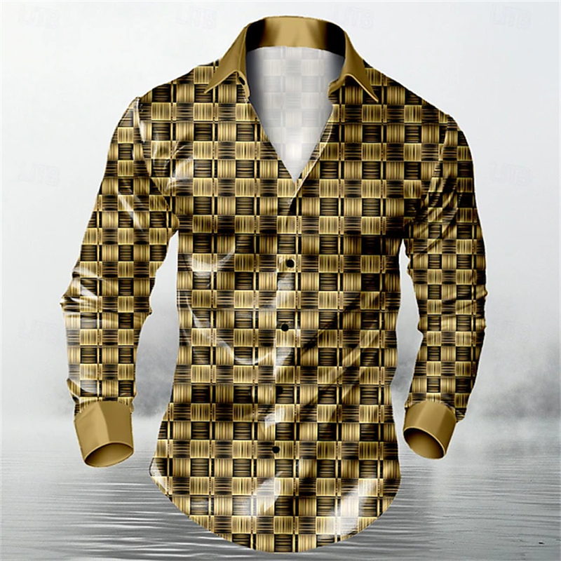 2026 Men's Long Sleeve Shirt C - Street Fashion Events 리뷰 및 가격