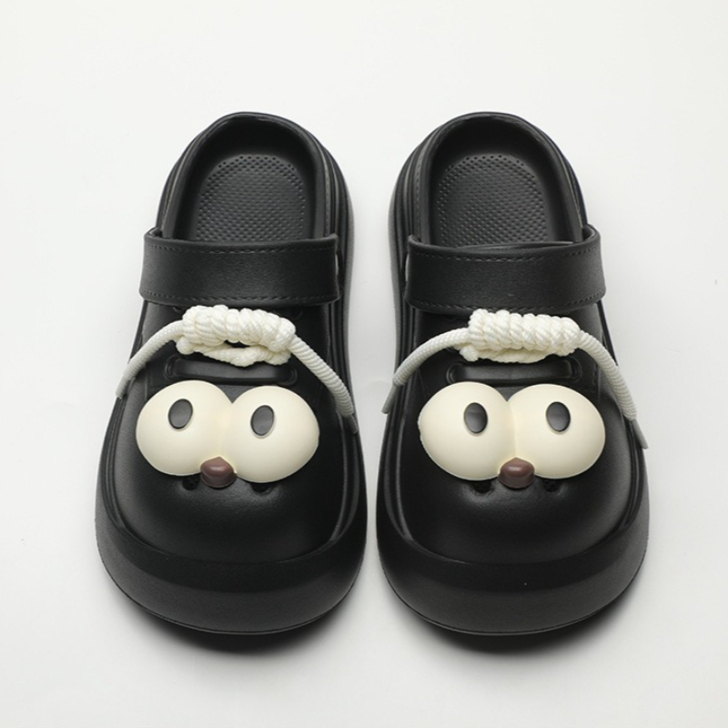 Cute DIY Big Eyes Fashion Clog - Girl Fashion Street 리뷰 및 가격