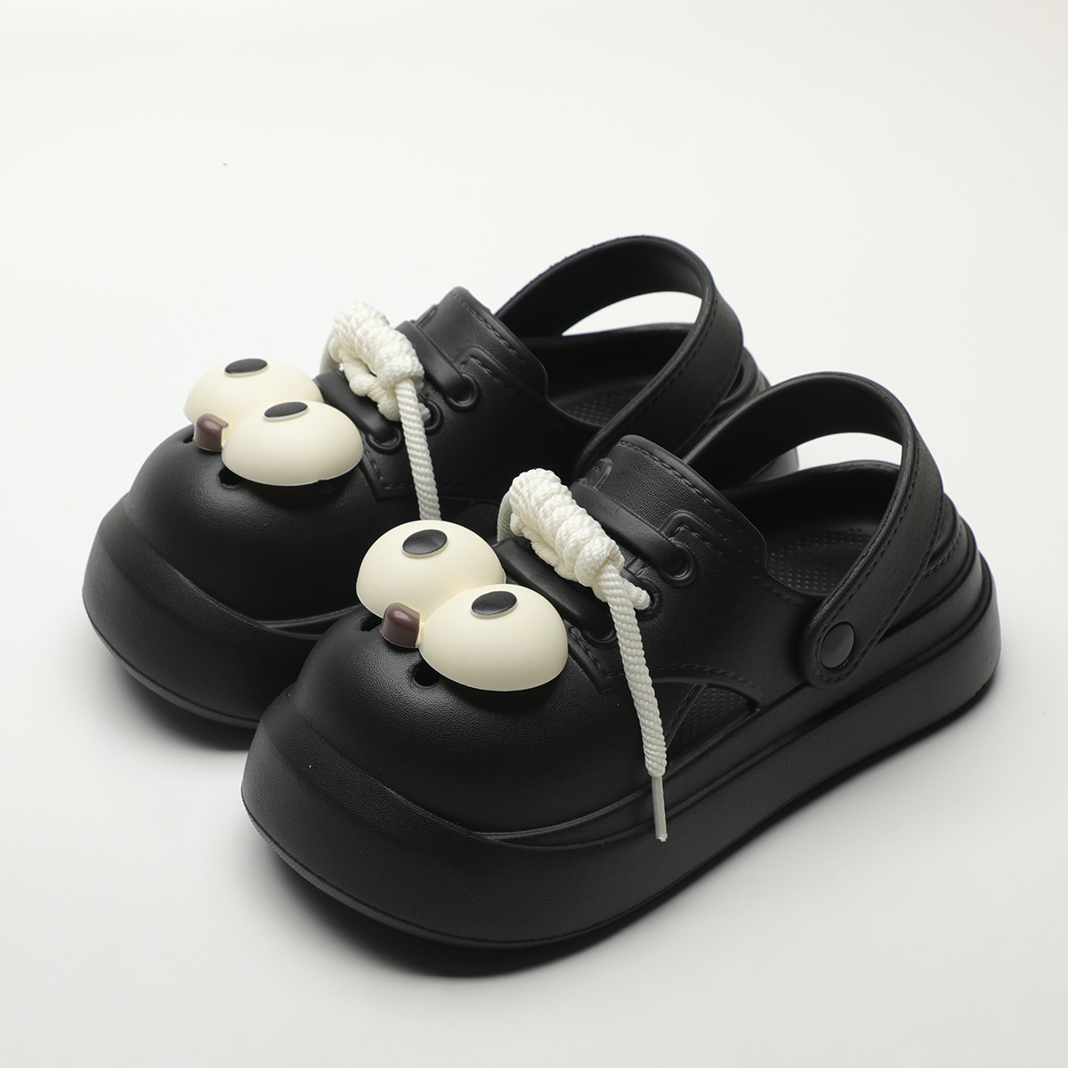 Cute DIY Big Eyes Fashion Clog - Girl Fashion Street 리뷰 및 가격