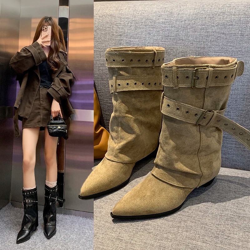 2025 Pointed Toe Women's Winte - Street Fashion Trends 2025 리뷰 및 가격