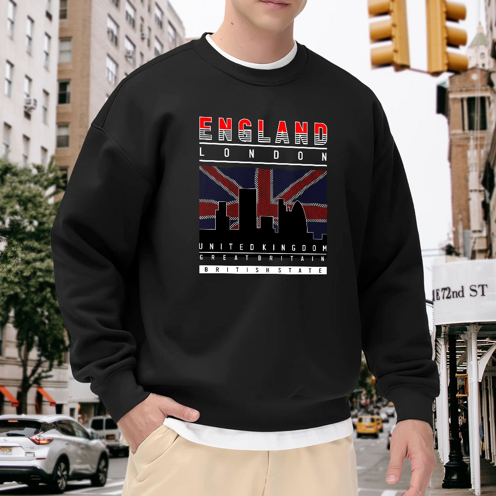 Men's Black Crew Neck Pullover - Street Fashion In London 리뷰 및 가격