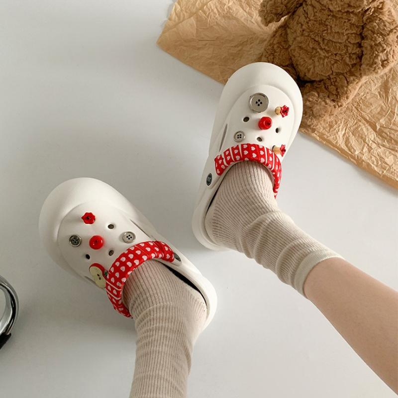 Women Fashion Clogs Indoor Str - Street Fashion Korean 리뷰 및 가격