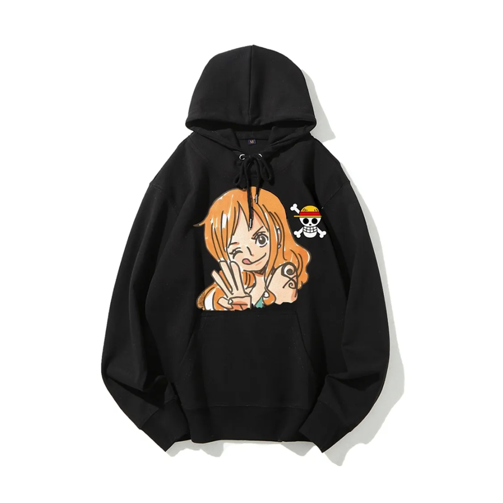 One Piece Nami Anime Hoodie Me - Graphic Hoodie Streetwear 리뷰 및 가격