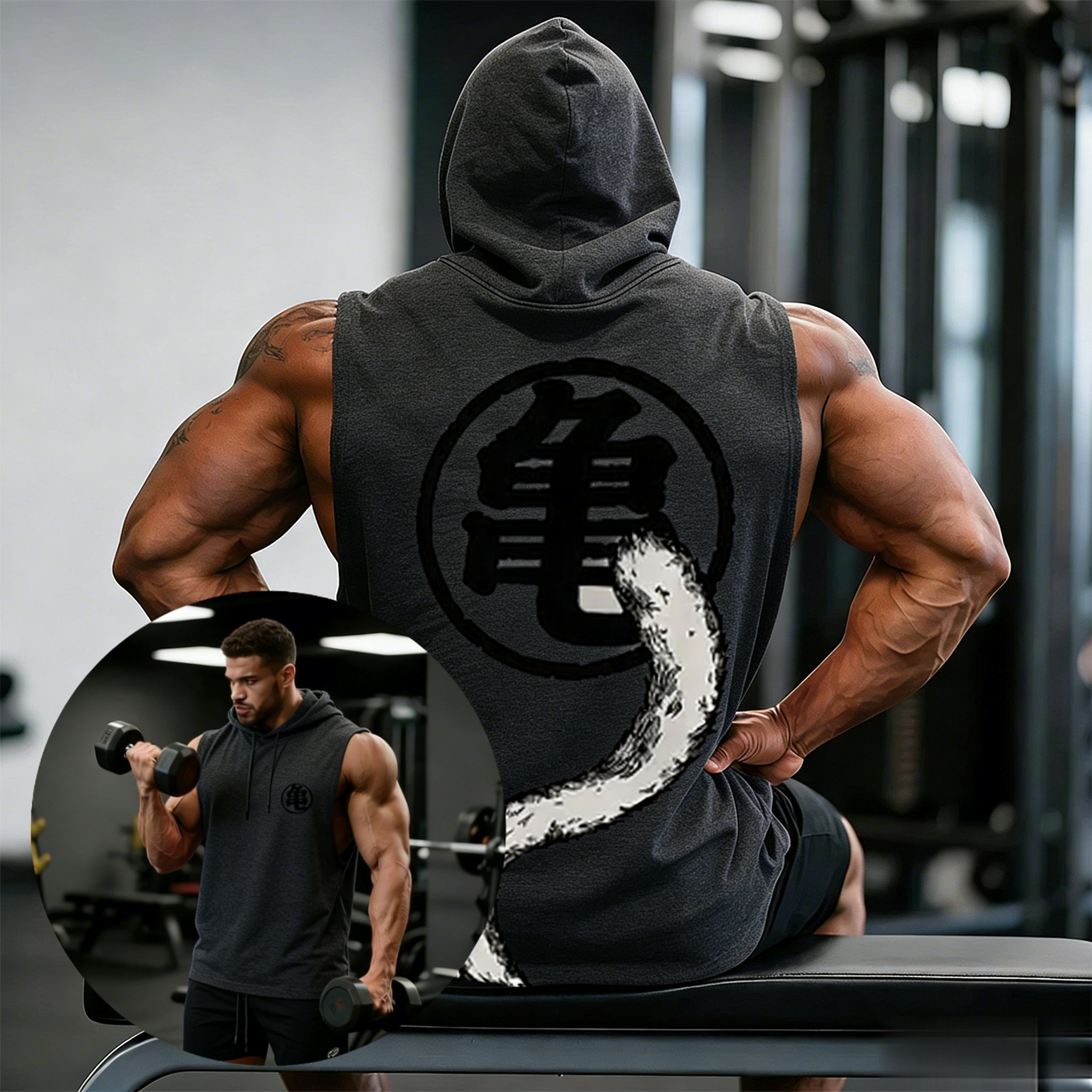 2026 Dragon Ball Anime Gym Ves - Graphic Hoodie Streetwear 리뷰 및 가격