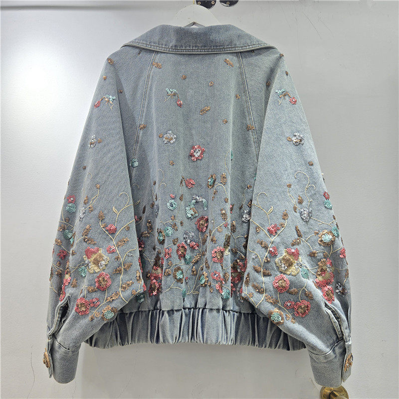 Fashion Embroidered Sequin Den - Street Fashion Trends 2026 리뷰 및 가격