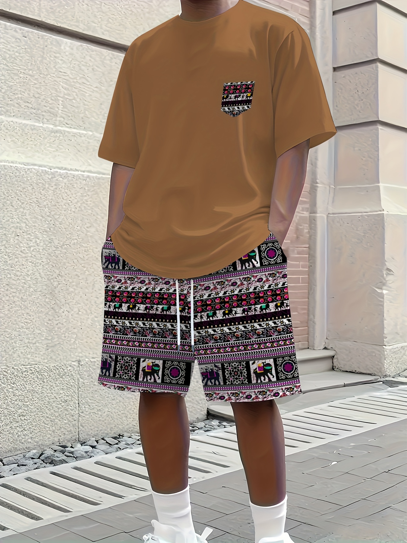 2026 Summer New Men's Short-Sl - Street Fashion Summer 2026 리뷰 및 가격