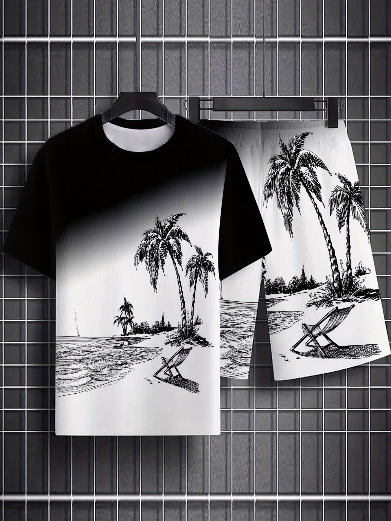 2026 Summer New Men's Short-Sl - Street Fashion Summer 2026 리뷰 및 가격