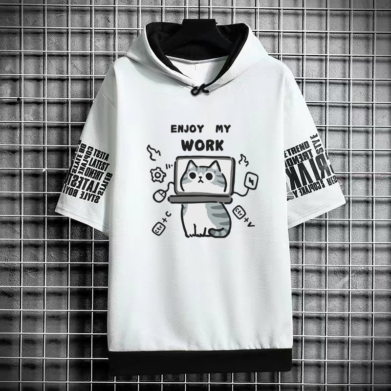 Harajuku Men's T-Shirt Hoodie  - Graphic Hoodie Streetwear 리뷰 및 가격