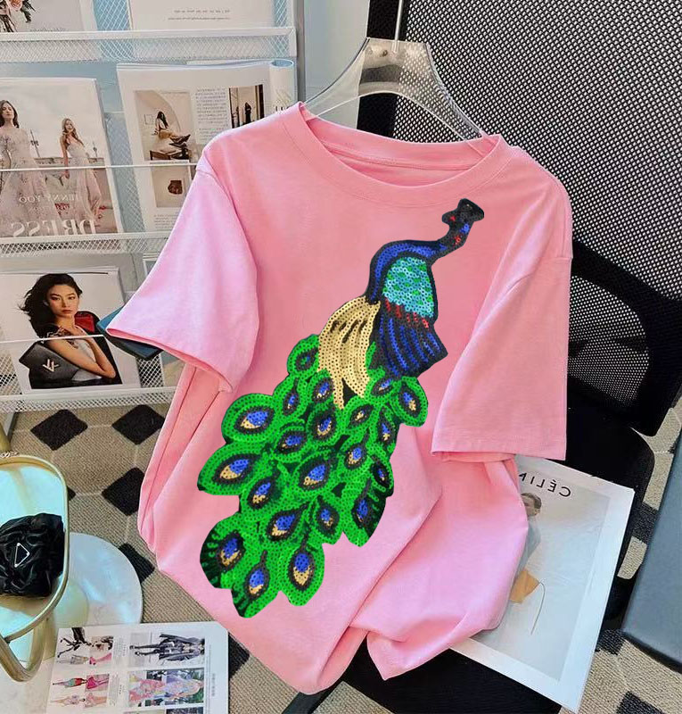 Korean Fashion Pink Embroidery - Street Fashion Shanghai 리뷰 및 가격