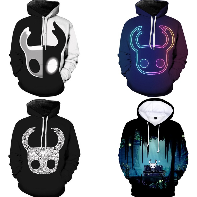 Hollow Knight  Hoodies Men Kor - Graphic Hoodie Streetwear 리뷰 및 가격