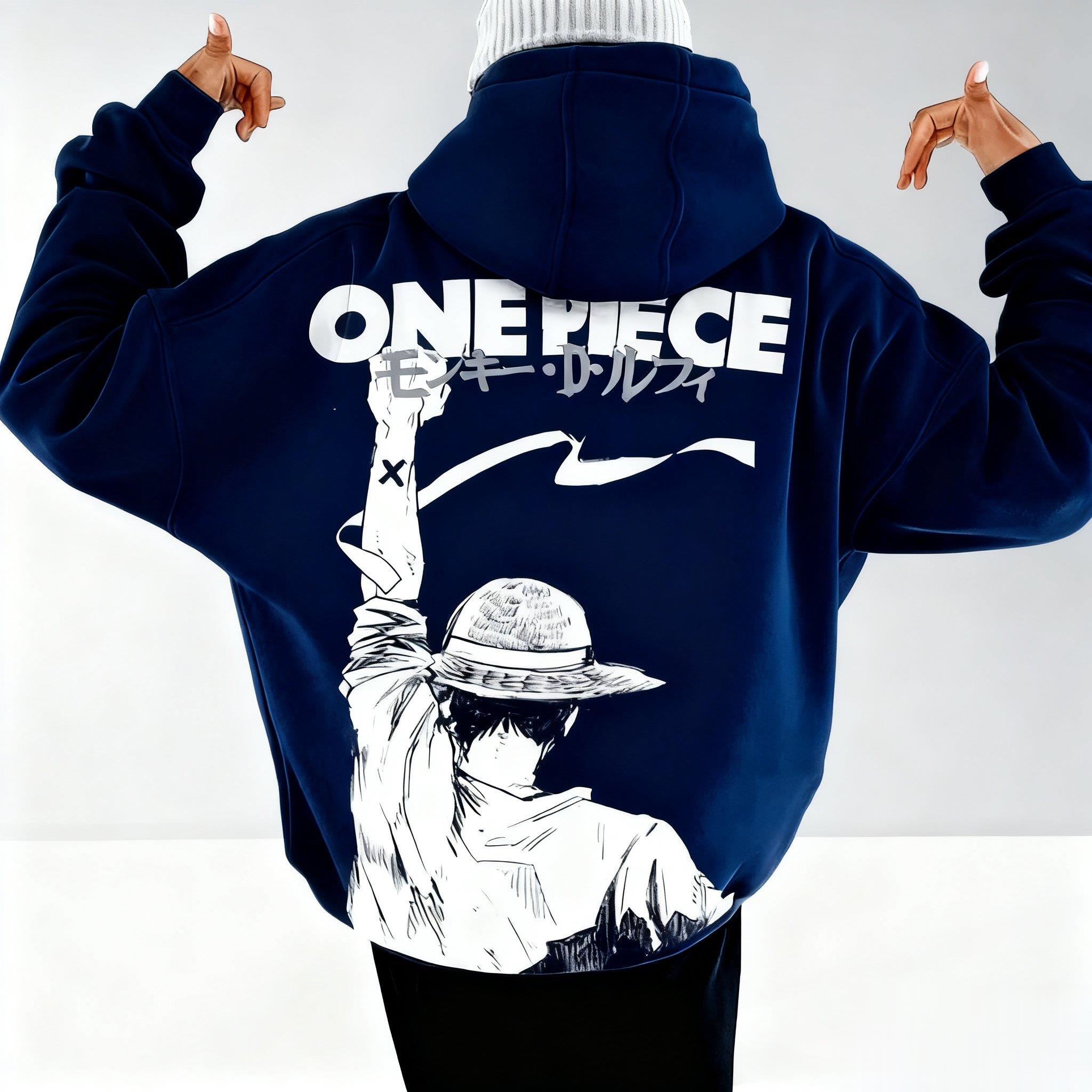 One Piece Anime Hoodie Men Wom - Graphic Hoodie Streetwear 리뷰 및 가격