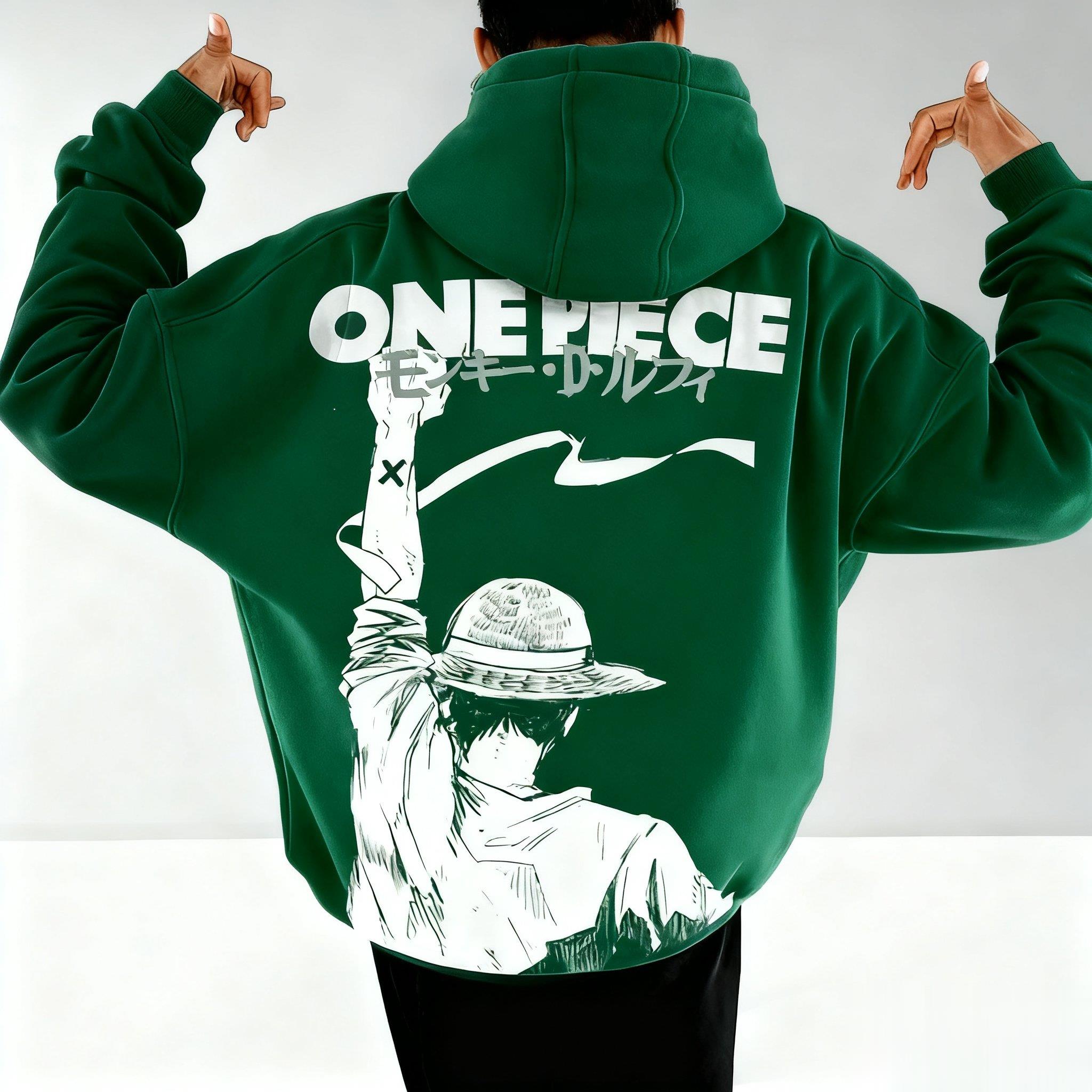 One Piece Anime Hoodie Men Wom - Graphic Hoodie Streetwear 리뷰 및 가격